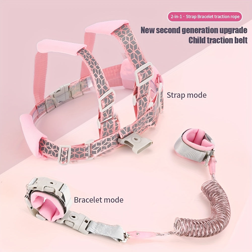 5M Toddler Leash Anti Lost Wristband Reflective Harness Child Lock