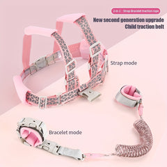5M Toddler Leash Anti Lost Wristband Reflective Harness Child Lock