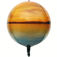 3D Aluminum Film Moon Earth Star Balloon for Kids Birthday Party