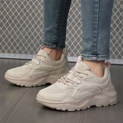 Lightweight Breathable Running Shoes Casual Shock Absorption Chunky Sneakers