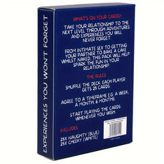 Affectionate Conversation Couple Date Cards Party Game