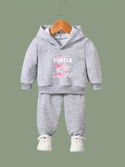 Turtle Lady Activewear Set 2pcs Breathable Girls Sports Outfits Running Gift