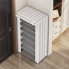 Dustproof Shoe Cabinet with Large Capacity Shoe Rack