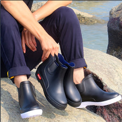 Men's Waterproof Non Slip Rain Boots for Outdoor Activities