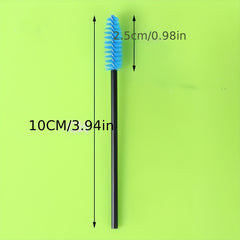 100pc Eyelash Brushes for Easy Mascara Application