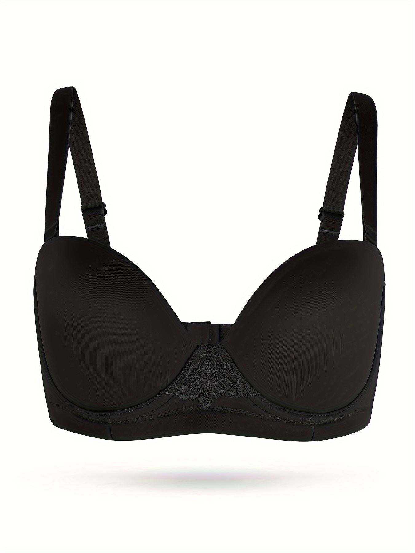 Women's Plus Solid Underwire Strapless Bra