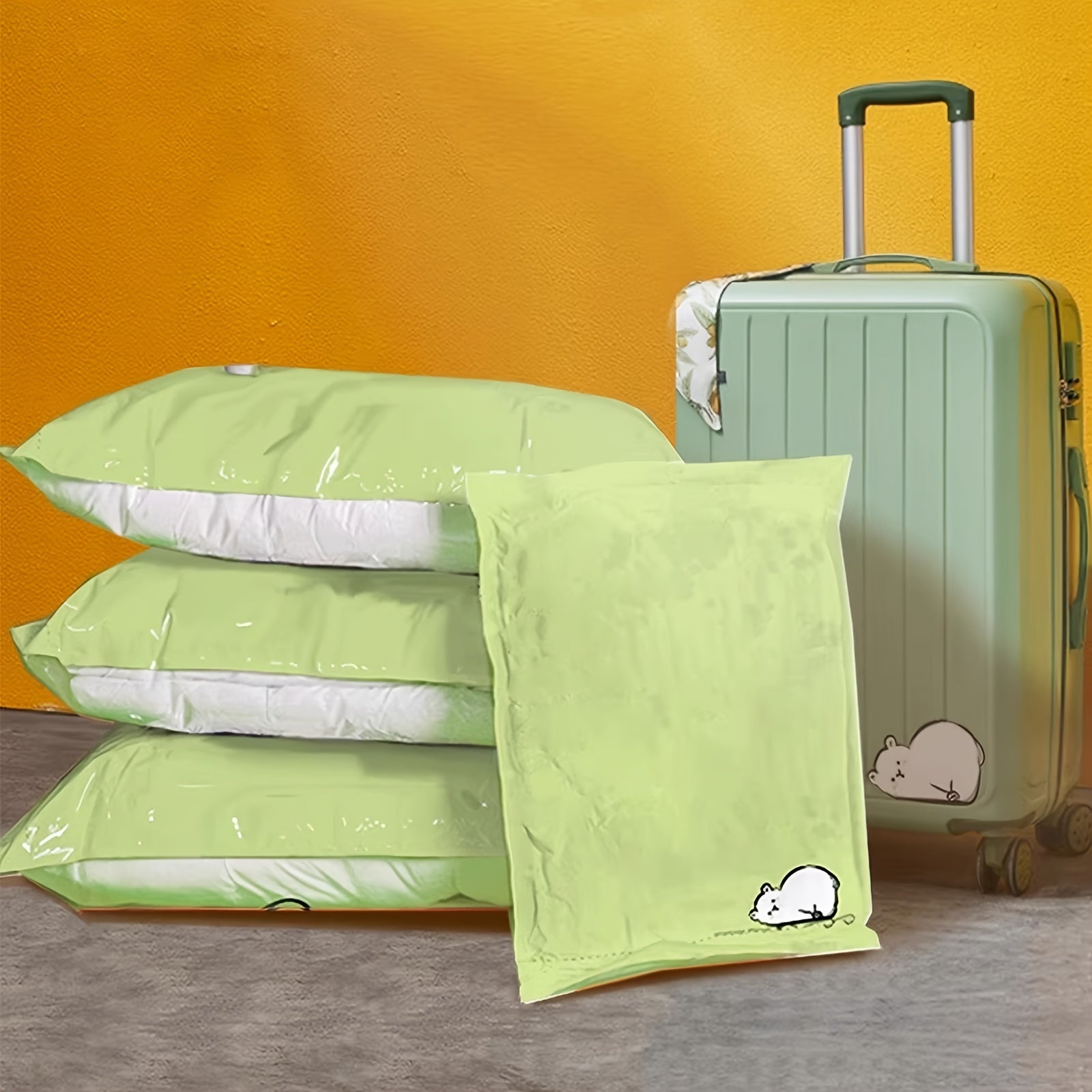 6pcs Vacuum Compression Bag Large Quilt Storage Sealed Bag