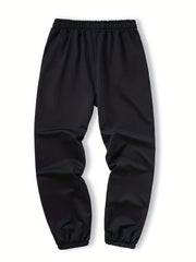 Men's Never Give Up Print Joggers Casual Sweatpants