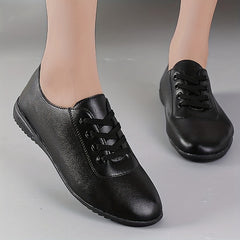 Women's Lightweight Lace Up Sneakers Anti-skid Shoes