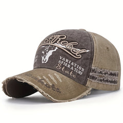 Men's Retro Embroidered Baseball Cap