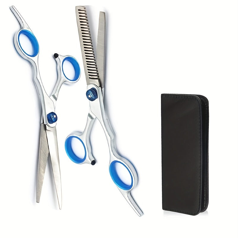Professional Hairdressing Scissors Set 24 Cm Salon Barber Scissors Hair Cutting