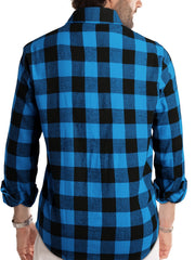 Men's Casual Plaid Shirt