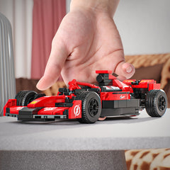 Race Car Building Blocks Toy Model Red Car Model Building Blocks Set