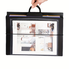 Wall Hanging File Organizer with 6 Folders