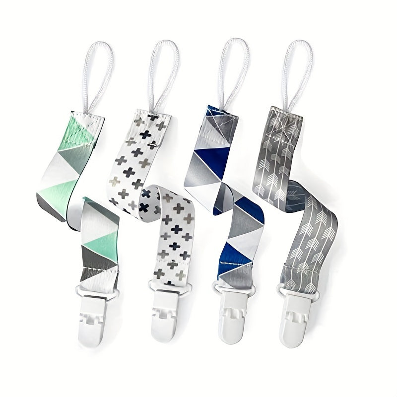 Baby Pacifier Clip Plain Pacifier Holder for Boys and Girls