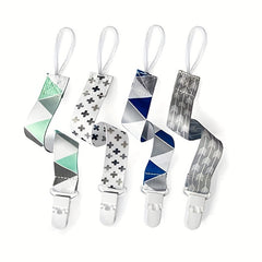 Baby Pacifier Clip Plain Pacifier Holder for Boys and Girls