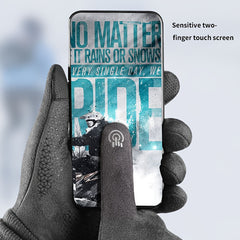 Deer Riding Gloves Winter Outdoor Touch Screen Windproof Cycling Accessories