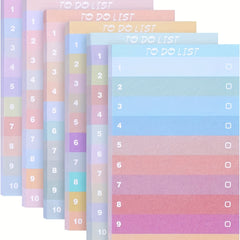 Multicolor Rainbow Sticky Notes For Students