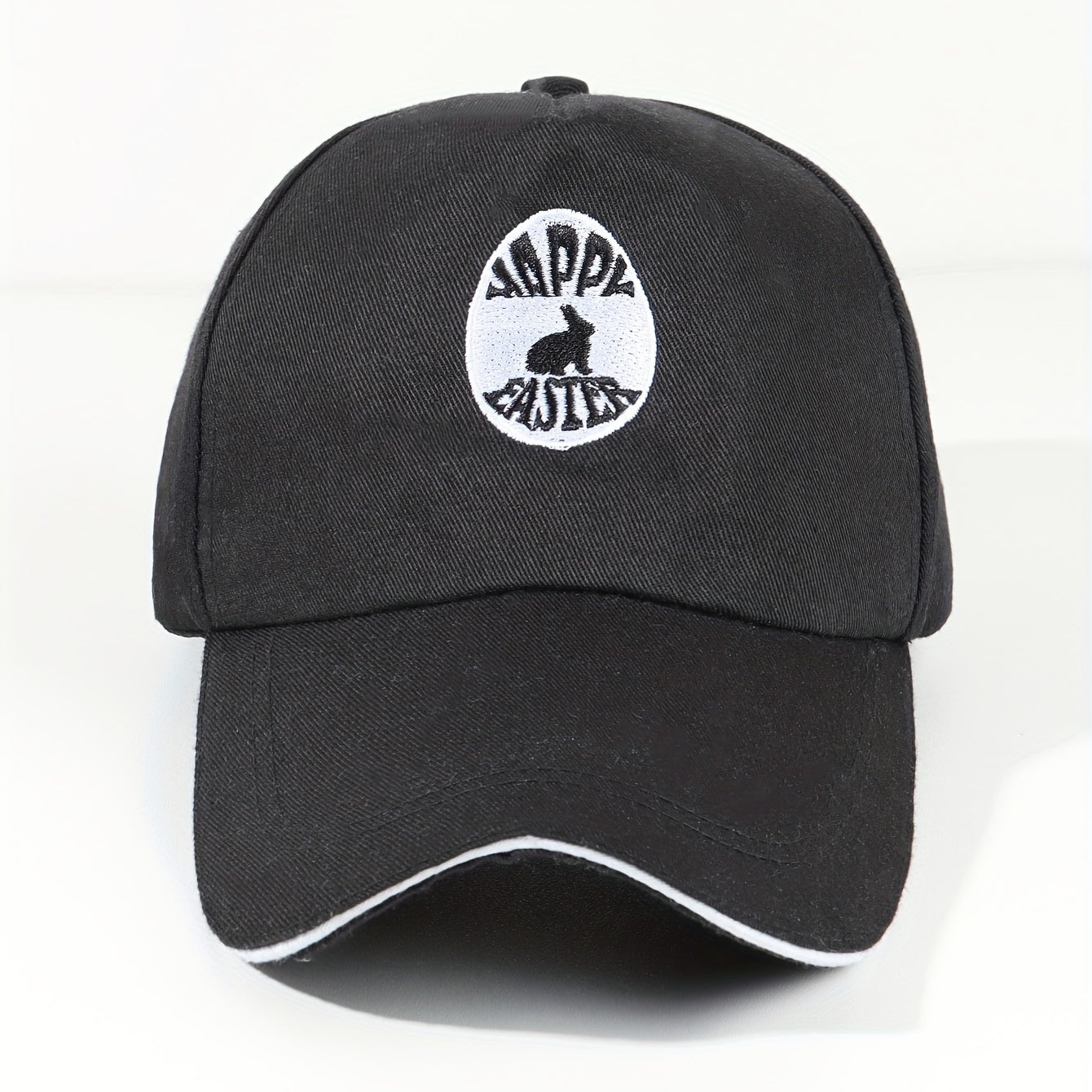 Easter Rabbit Baseball Cap Bunny Embroidered Casual Hat