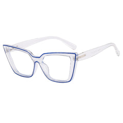 Cat Eye Blocking Glasses Computer Reading TV Glasses For Women