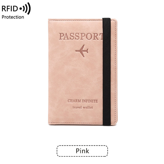 Anti Theft RFID Card Passport Bag for Travel