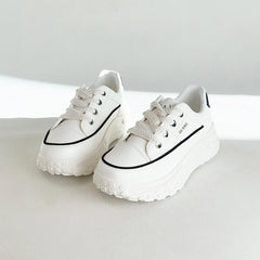 Women's Low Platform Chunky Sneakers Breathable Anti-slip Shoes