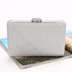 Glitter Rhinestone Evening Bag Dinner Clutch Purse Formal Banquet Handbag