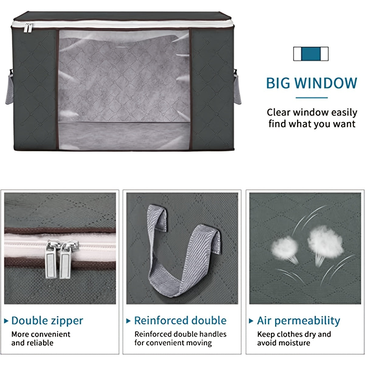 Large Capacity Baby Clothing Storage Bag