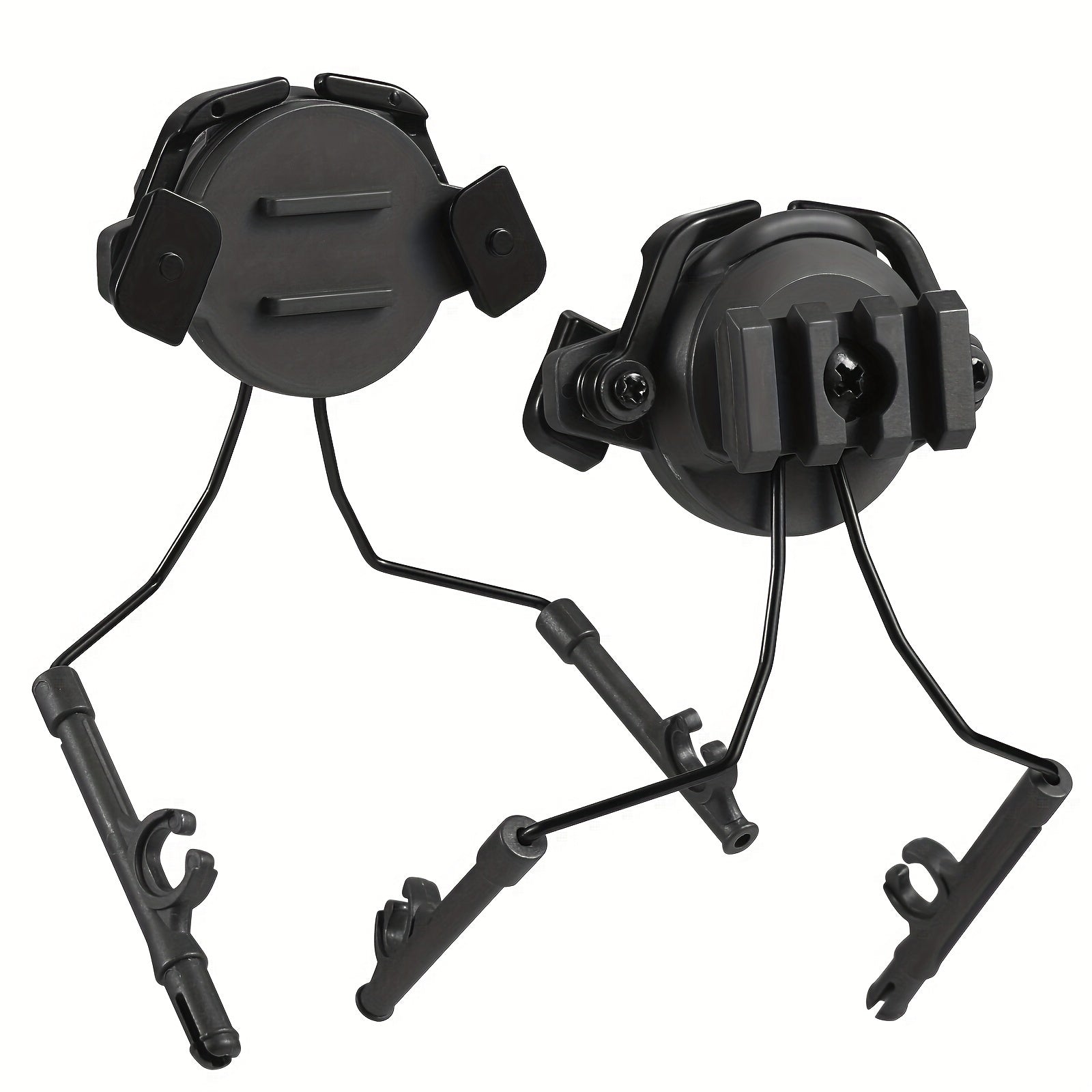 Fast Rail Mounts Headset Rail Adapter Helmet Holder Set