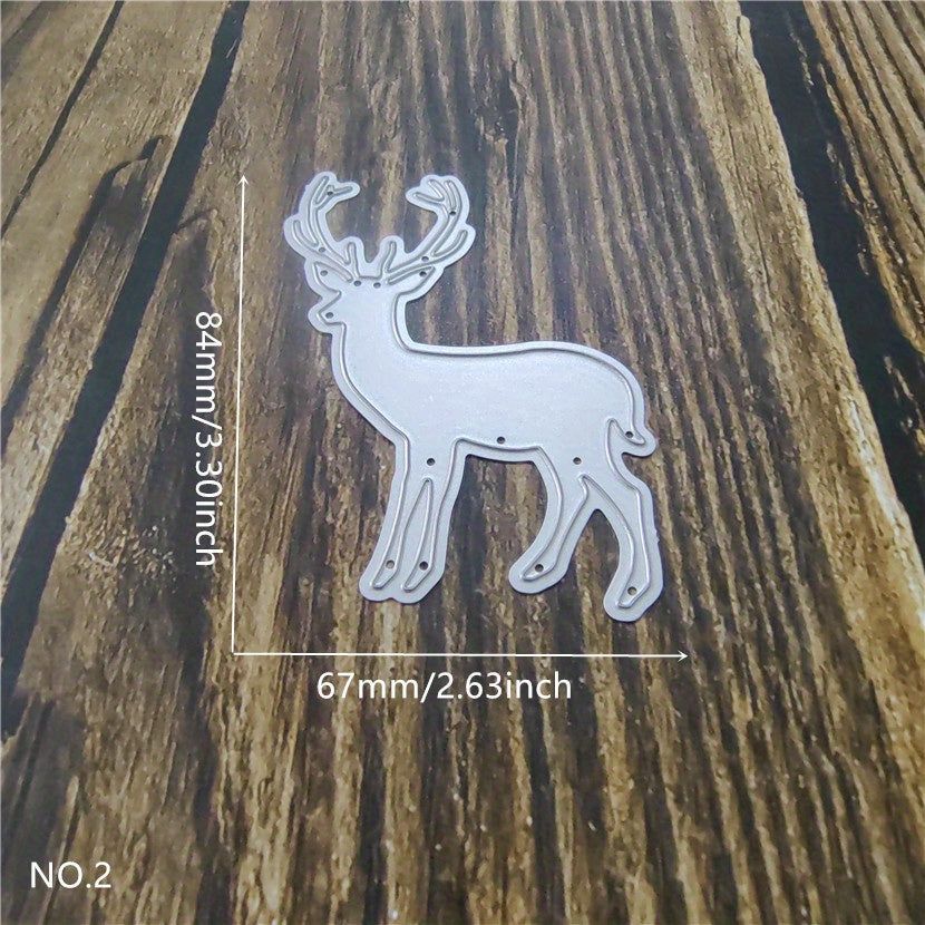 Christmas Snowflakes Squirrels Metal Cutting Dies