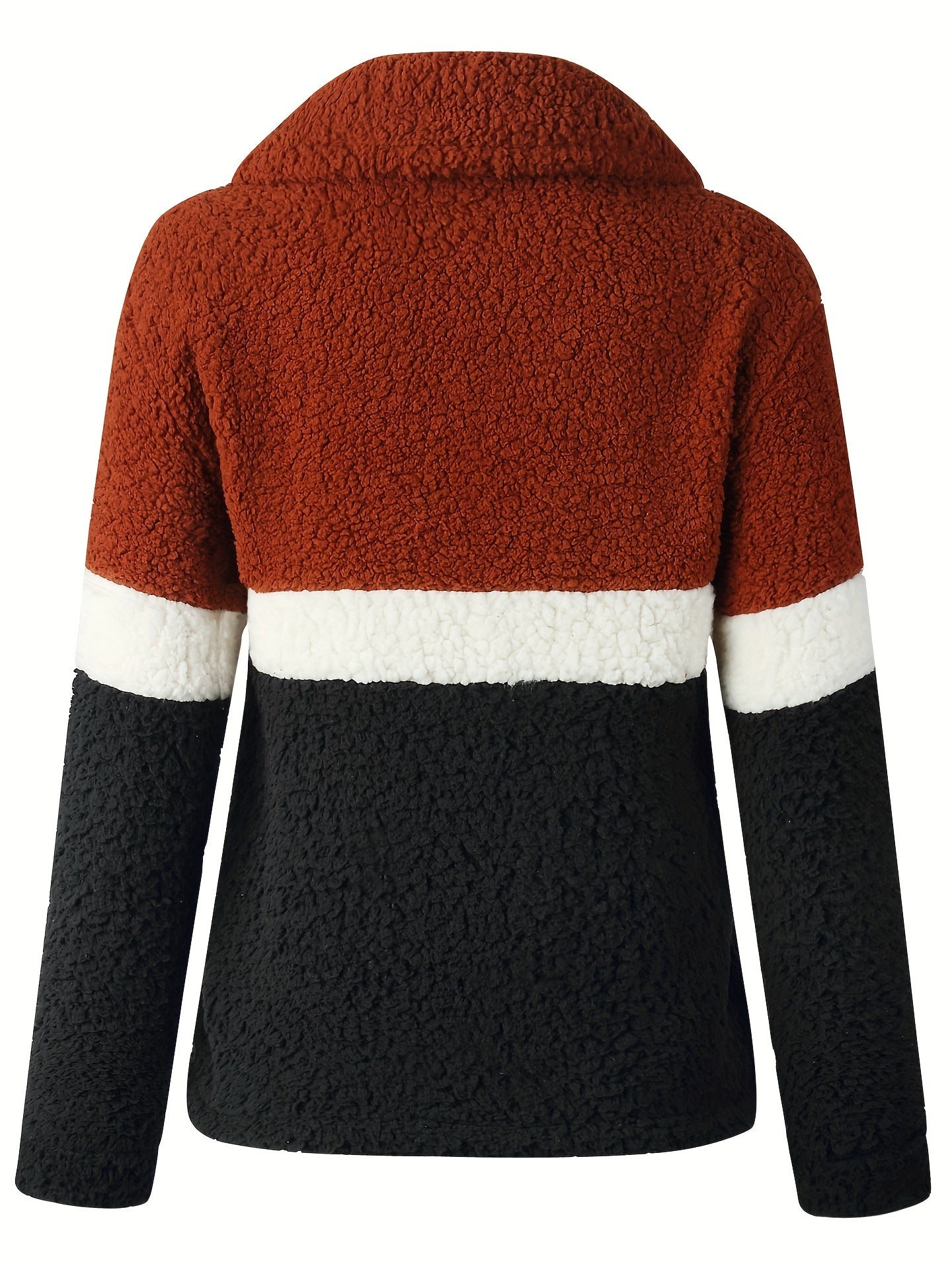 Patched Pockets Jacket Long Sleeve Fall Winter Casual