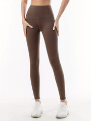 Warm High Waist Fleece Sports Leggings for Women