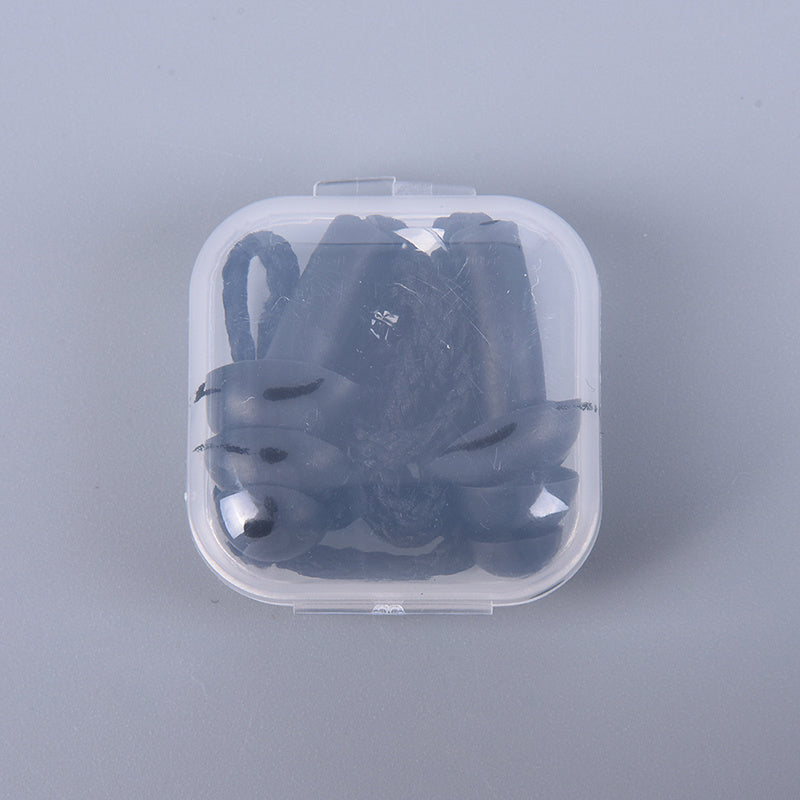 Silicone Earplugs with Waterproof Box Noise Reduction