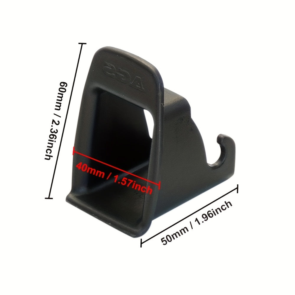 2pcs Car Child Safety Seat ISOFIX Interface Guide Slot
