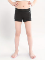 Girls Gymnastics & Dance Boy Cut Booty Shorts