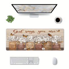 Flowers & Plants Extended Mouse Pad Large Gaming Mouse Pad