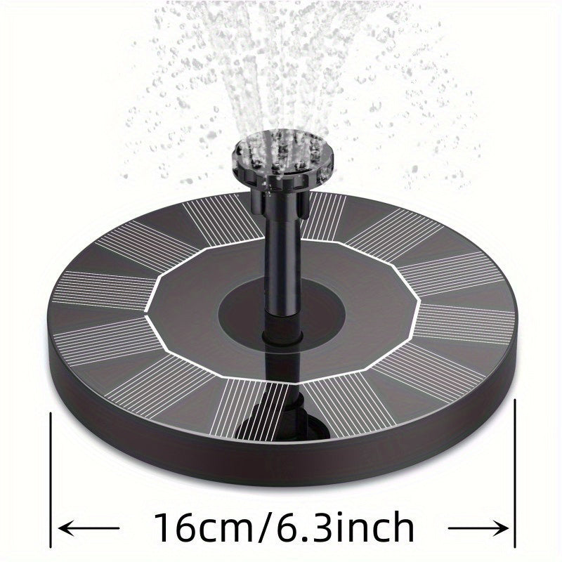 Solar Fountain Pump 1.5W with 6 Nozzles