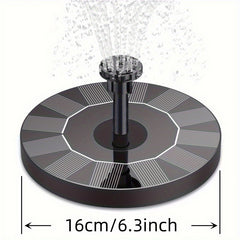 Solar Fountain Pump 1.5W with 6 Nozzles