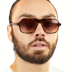 Square Aviator Sunglasses Gradient Glasses UV400