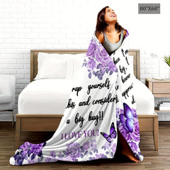 Soft Warm Throw Blanket For Sister