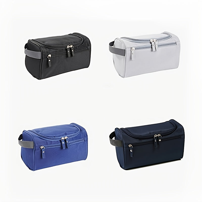 Waterproof Cosmetic Bag Travel Organizer for Toiletries Mill Sand Oxford Case