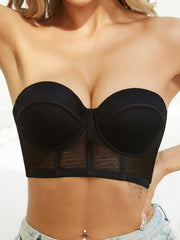 Strapless Bandeau Bra Comfy Push Up Everyday Bra Women's Lingerie