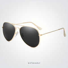 Polarized Men's Sunglasses Driving Large Frame UV400 Glasses Case