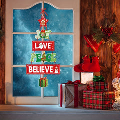 Christmas Decorative Door Banner for Outdoor & Indoor Home Decor