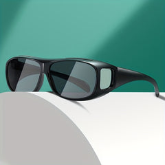 Square Night Vision Driving Sunglasses UV400 Sun Shades Glasses