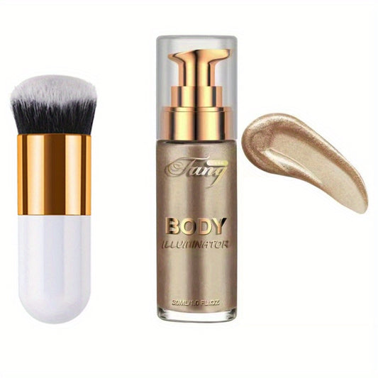 Waterproof Bronze Body Luminizer Liquid Highlighter