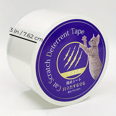 Cat Scratch Tape 100% Transparent Clear Double Sided Deterrent