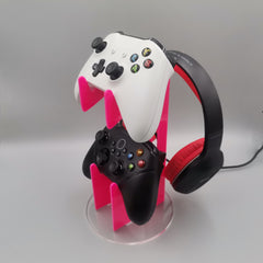 1pc Game Controller Bracket Dual Holder Gamepad Stand Gaming Accessories