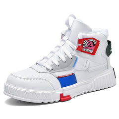 Men's Anime High Top Skate Shoes Casual Sneakers
