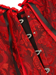 Baroque Jacquard Frill Trim Corset